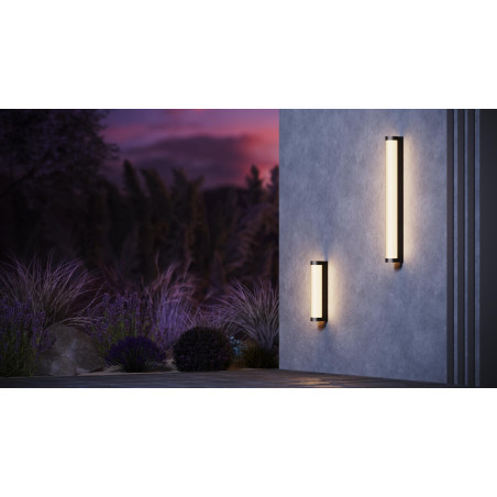 Outdoor wall luminaire Rounge Black Maytoni