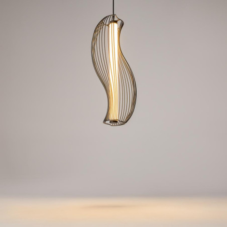 Lampa wisząca Shadows of the past Black Maytoni