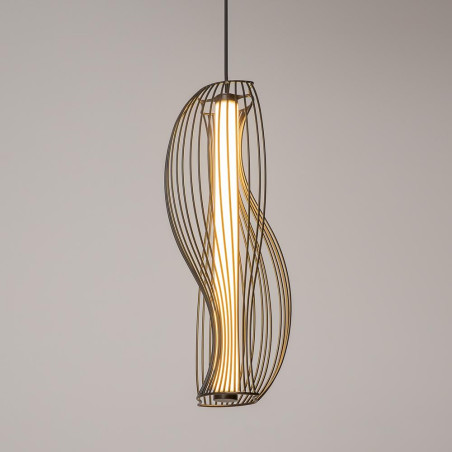 Lampa wisząca Shadows of the past Black Maytoni