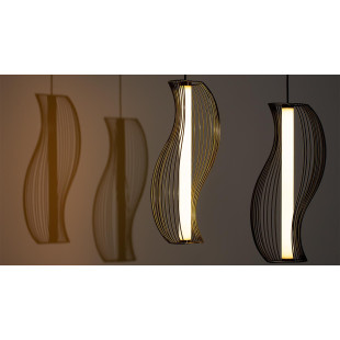 Lampa wisząca Shadows of the past Black Maytoni