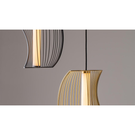 Lampa wisząca Shadows of the past Black Maytoni