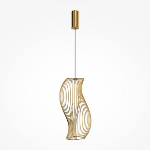 Lampa wisząca Shadows of the past Brass Maytoni