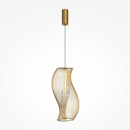 Lampa wisząca Shadows of the past Brass Maytoni