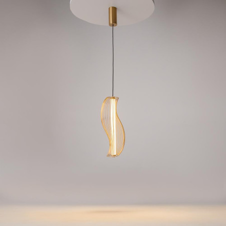 Lampa wisząca Shadows of the past Brass Maytoni
