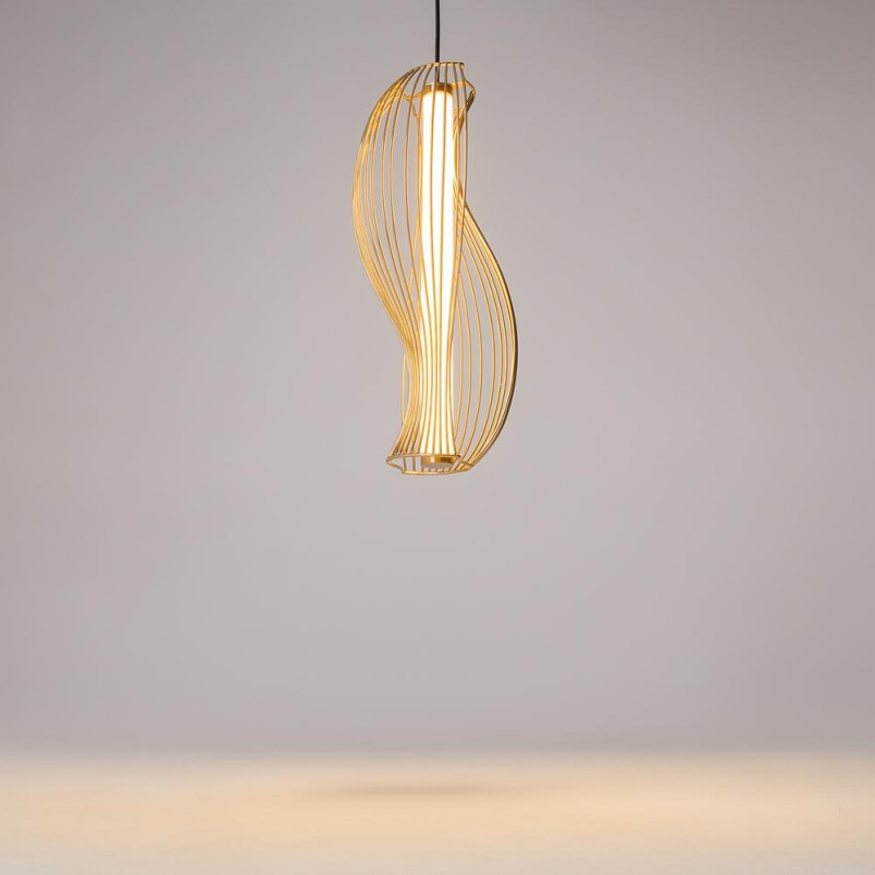 Lampa wisząca Shadows of the past Brass Maytoni