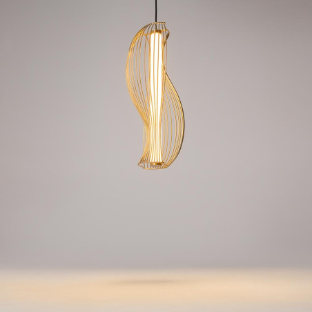 Lampa wisząca Shadows of the past Brass Maytoni