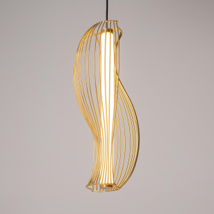 Lampa wisząca Shadows of the past Brass Maytoni
