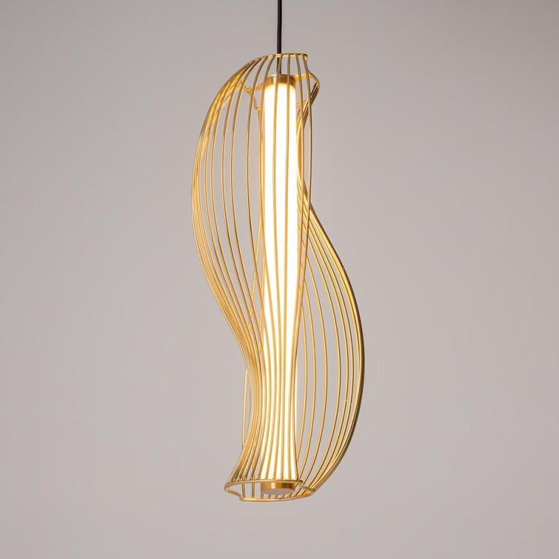 Lampa wisząca Shadows of the past Brass Maytoni