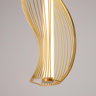 Lampa wisząca Shadows of the past Brass Maytoni