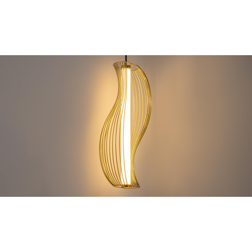 Lampa wisząca Shadows of the past Brass Maytoni