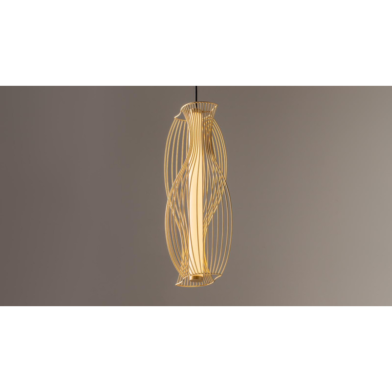Lampa wisząca Shadows of the past Brass Maytoni