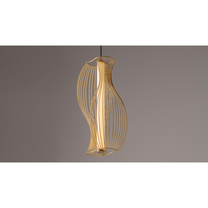Lampa wisząca Shadows of the past Brass Maytoni