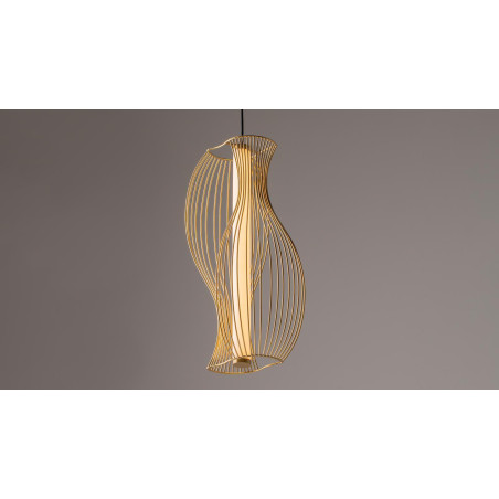 Lampa wisząca Shadows of the past Brass Maytoni