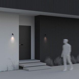 Outdoor wall luminaire Sleek Graphite Maytoni