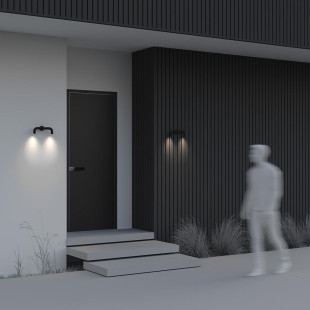 Outdoor wall luminaire Sleek Graphite Maytoni