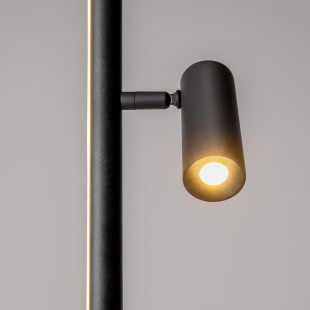 Lampa podłogowa Thin Black Maytoni