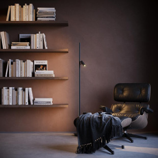 Lampa podłogowa Thin Black Maytoni