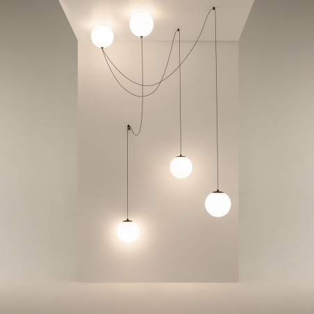 Lampa wisząca Twins Black Maytoni