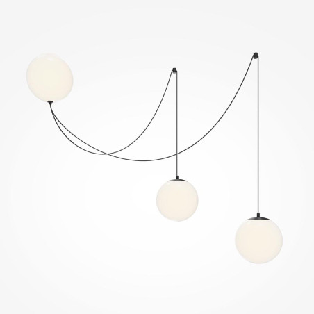 Lampa wisząca Twins Black Maytoni