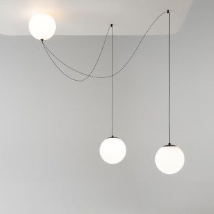 Lampa wisząca Twins Black Maytoni