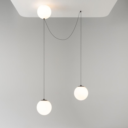 Lampa wisząca Twins Black Maytoni