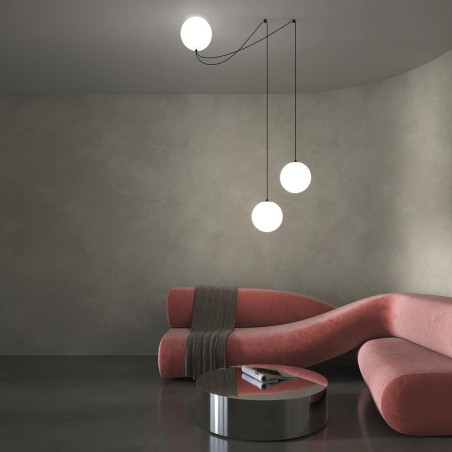 Lampa wisząca Twins Black Maytoni