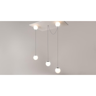 Lampa wisząca Twins Black Maytoni