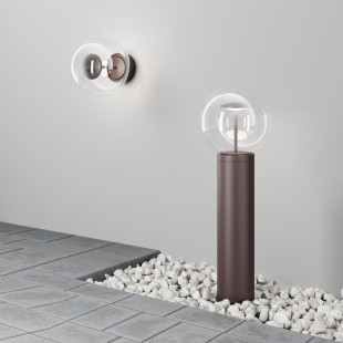 Outdoor wall luminaire Velora Brown Maytoni