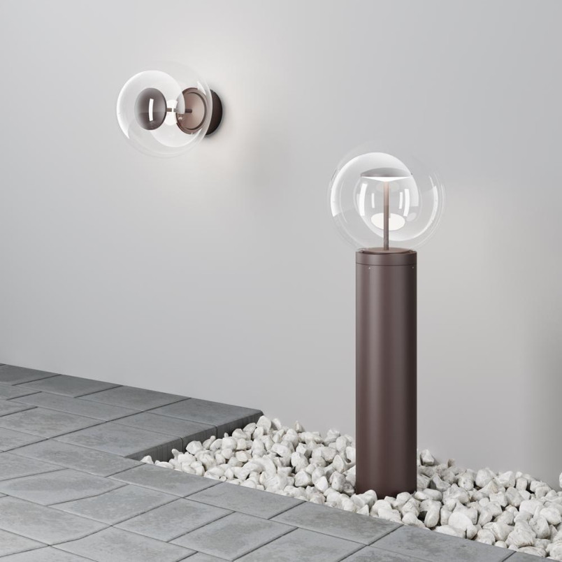 Outdoor wall luminaire Velora Brown Maytoni