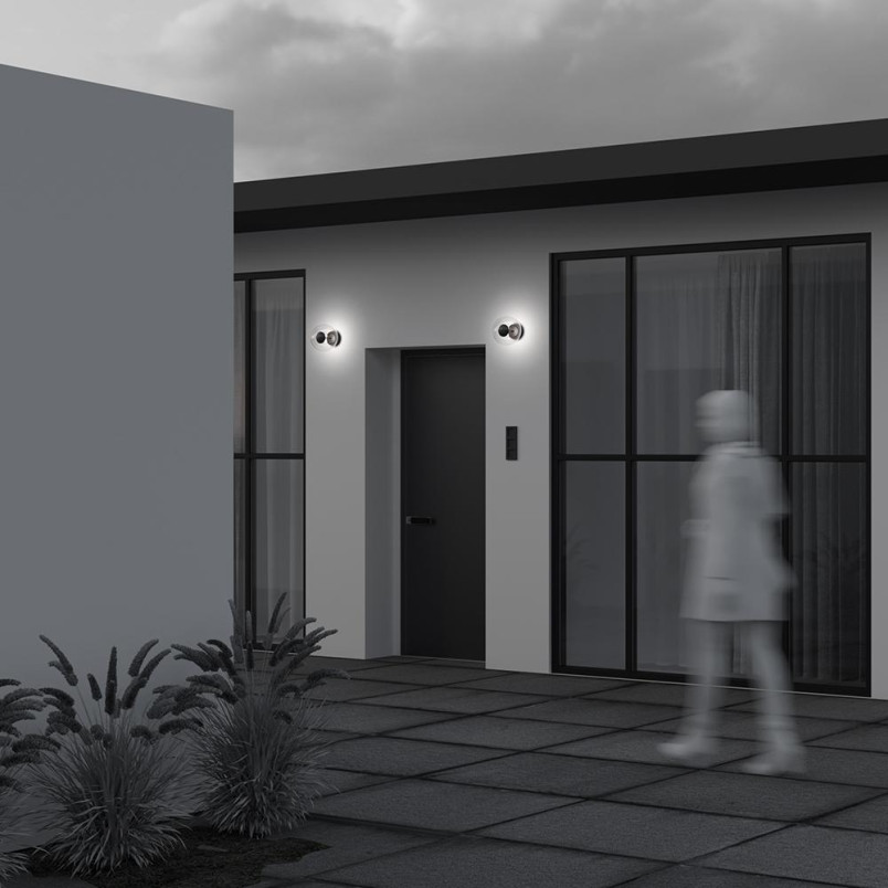 Outdoor wall luminaire Velora Brown Maytoni
