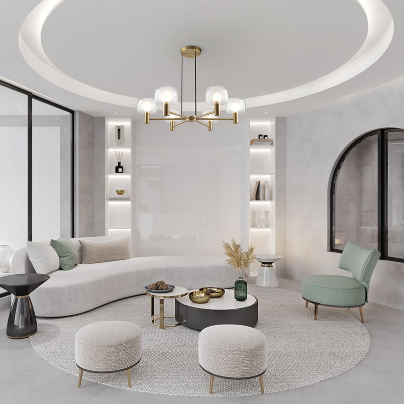 Lampa wisząca Vision Gold Maytoni