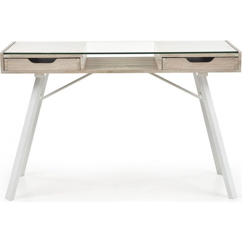 Biurko szklane Halmar B33 120cm | Skandynawski design