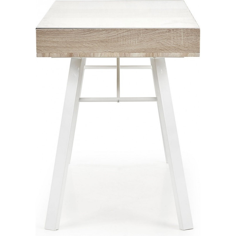 Biurko szklane Halmar B33 120cm | Skandynawski design