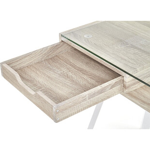 Biurko szklane Halmar B33 120cm | Skandynawski design