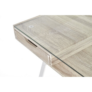 Biurko szklane Halmar B33 120cm | Skandynawski design