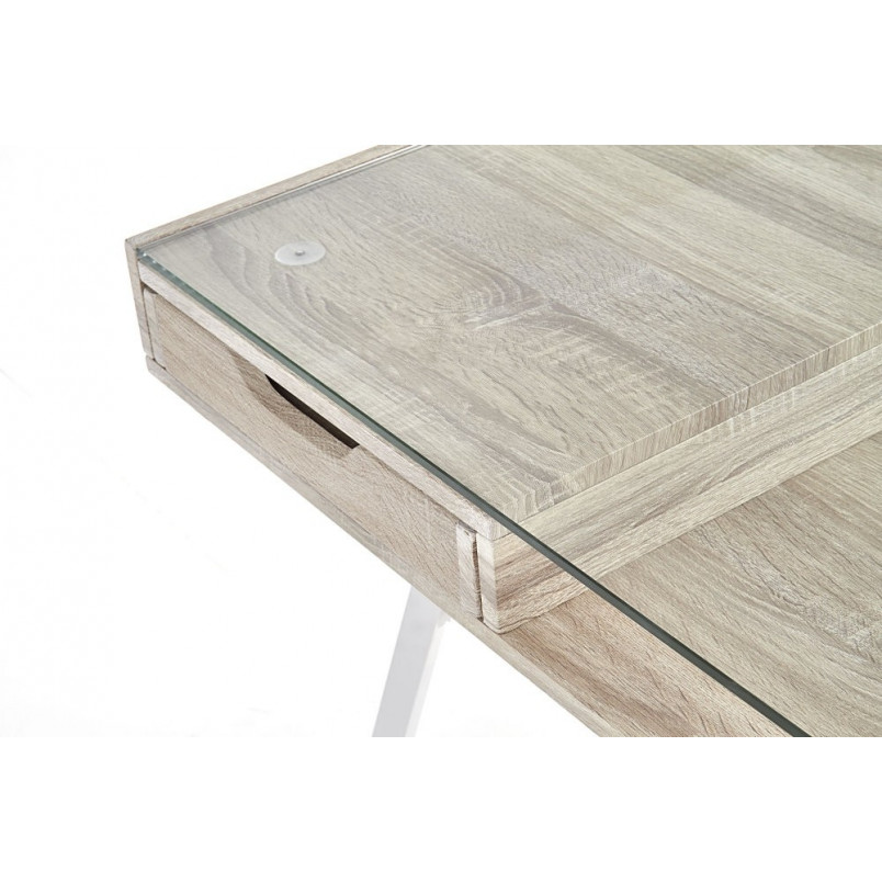 Biurko szklane Halmar B33 120cm | Skandynawski design