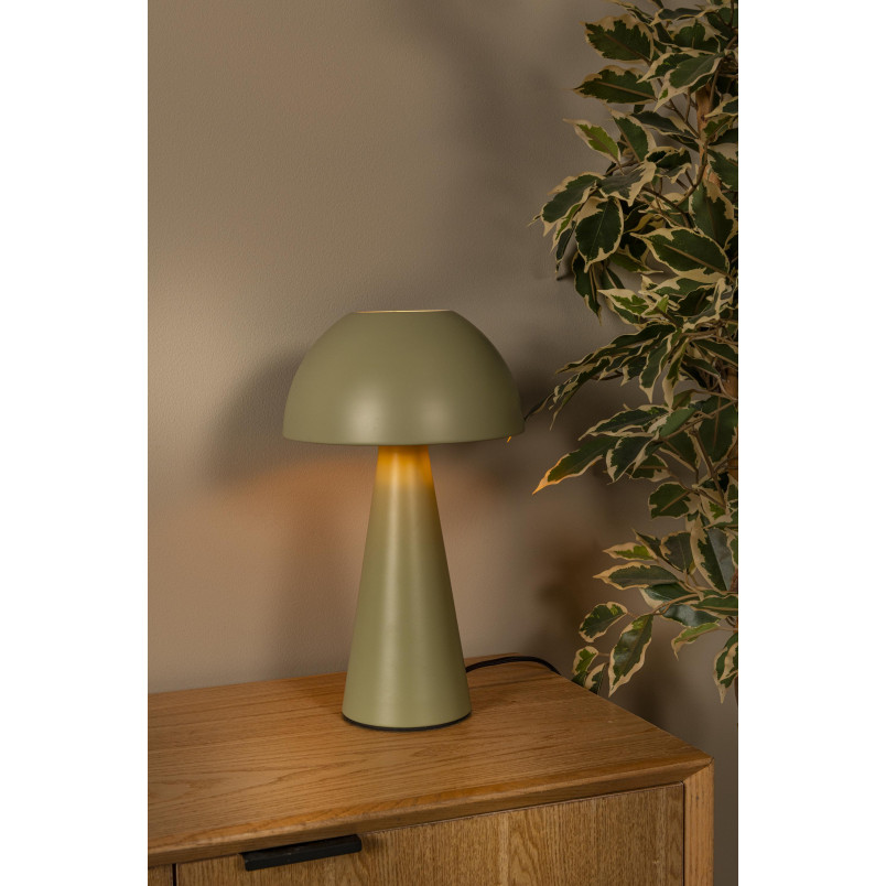 JORGO Table lamp D 20 cm 1xE27 Green Essential Lucide