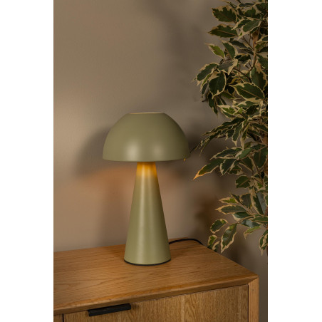 JORGO Table lamp D 20 cm 1xE27 Green Essential Lucide