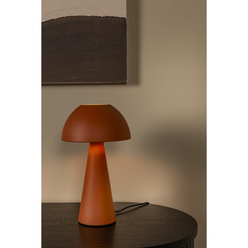 JORGO Table lamp D 20 cm 1xE27 Terracotta Essential Lucide