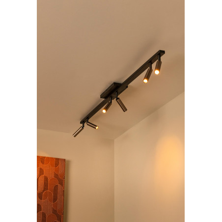 KEONI Ceiling spotlight 6xG9 Coffee - Essential Lucide