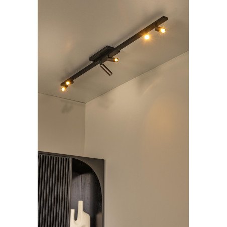 KEONI Ceiling spotlight 6xG9 Coffee - Essential Lucide