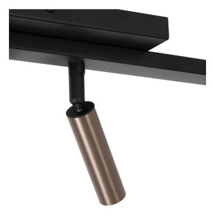 KEONI Ceiling spotlight 6xG9 Coffee - Essential Lucide