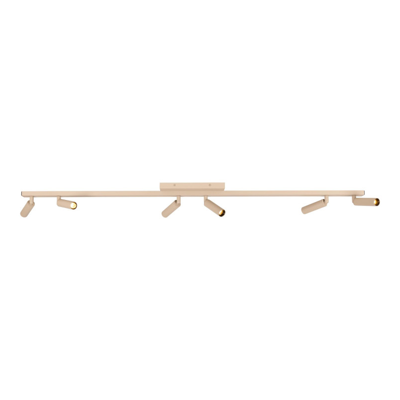 KEONI Ceiling spotlight 6xG9 Taupe Essential Lucide