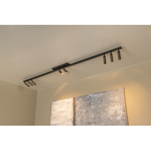 KEONI Ceiling spotlight 8xG9 Coffee Essential Lucide