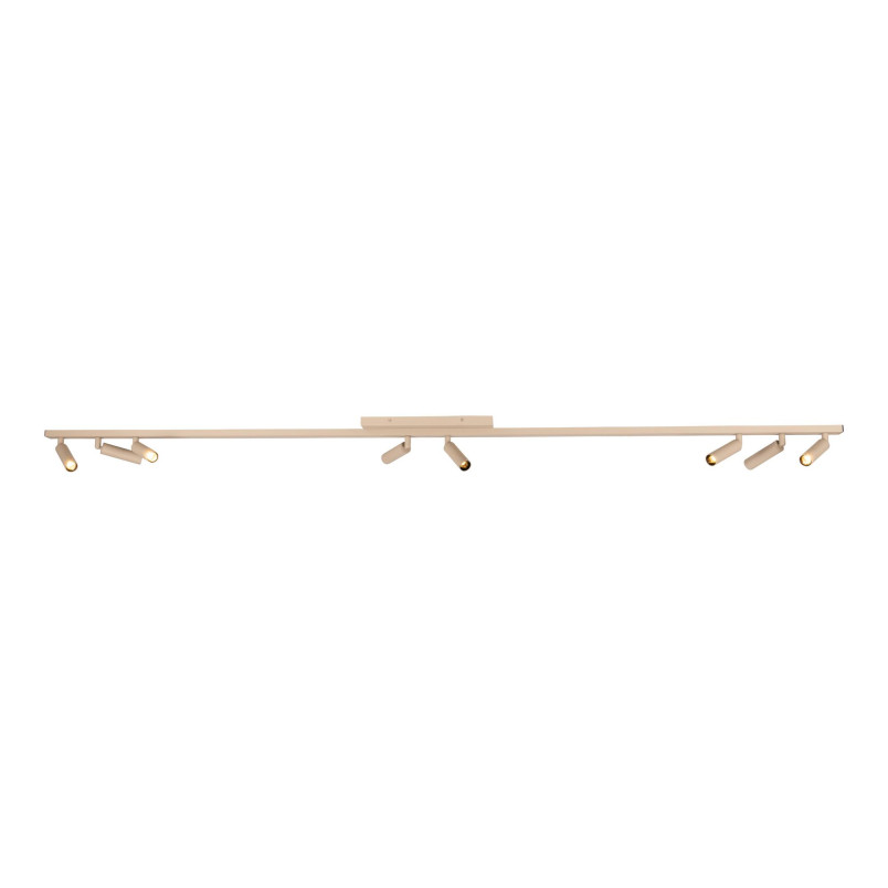 KEONI Ceiling spotlight 8xG9 Taupe Essential Lucide