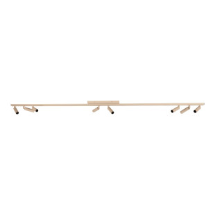 KEONI Ceiling spotlight 8xG9 Taupe Essential Lucide