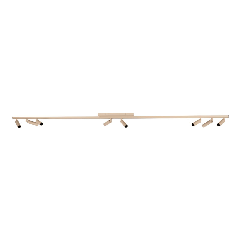 KEONI Ceiling spotlight 8xG9 Taupe Essential Lucide