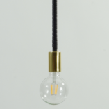 Lampa wisząca Saddle czarno-miedziana | Markslojd - Kup online