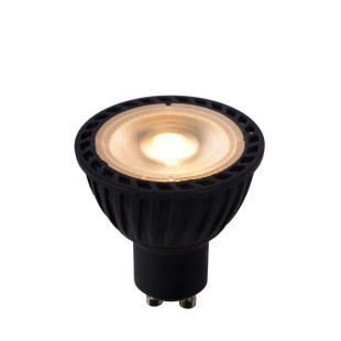 MR16 Led bulb Ø 5 cm- LED 3 StepDim GU10 1x5W 2600K/2800K Black Lucide
