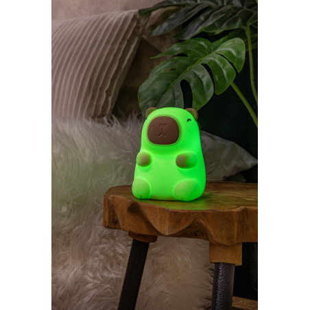 PINCHA CAPYBARA Rechargeable Table lamp Children Battery pack LED 3 StepDim 1x0,5W 2100K Cream - Essential Lucide